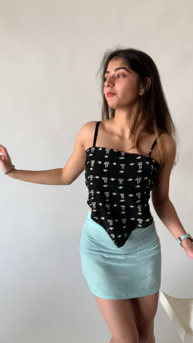 Night Out Knotted Top