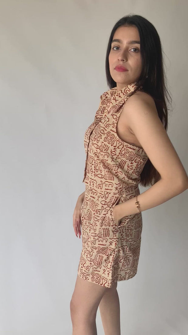 Block Print Co-ord Set