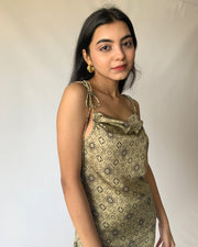 Winter Hazel Cowl Neck Dress