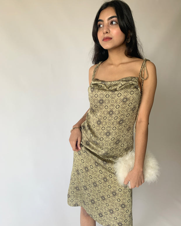 Winter Hazel Cowl Neck Dress