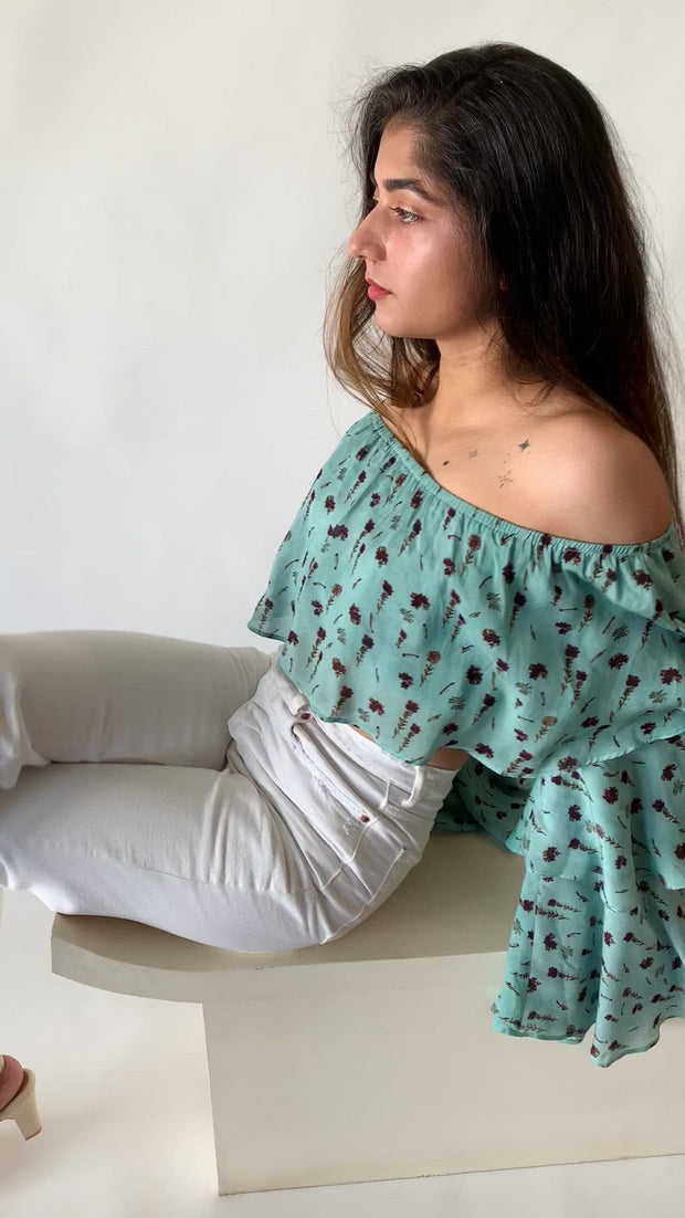 Blue Farm Top
