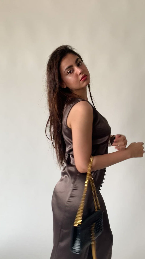 Milano Satin Dress
