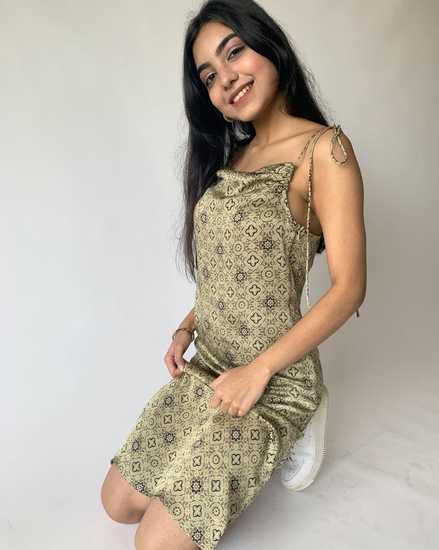 Winter Hazel Cowl Neck Dress
