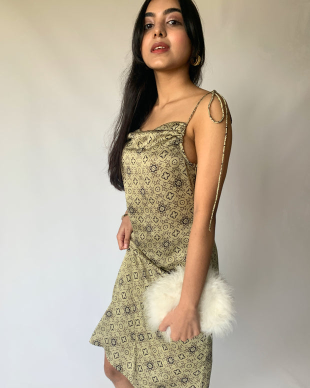 Winter Hazel Cowl Neck Dress