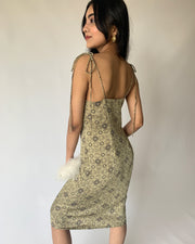 Winter Hazel Cowl Neck Dress