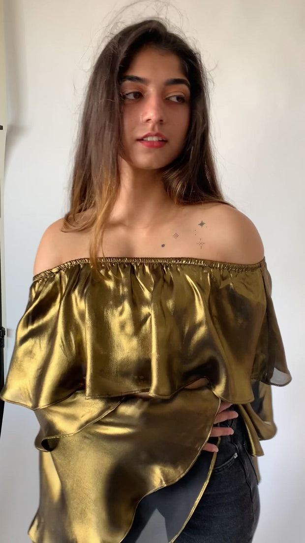 Milano Club Ruffles Top