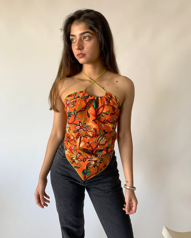Yacht Drinks Halter Neck Top