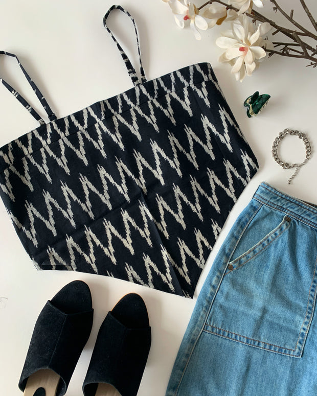 ZigZag Knotted Top