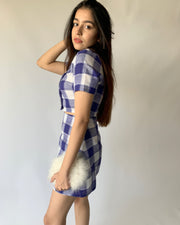 Cotton Checkered Co-ord Set