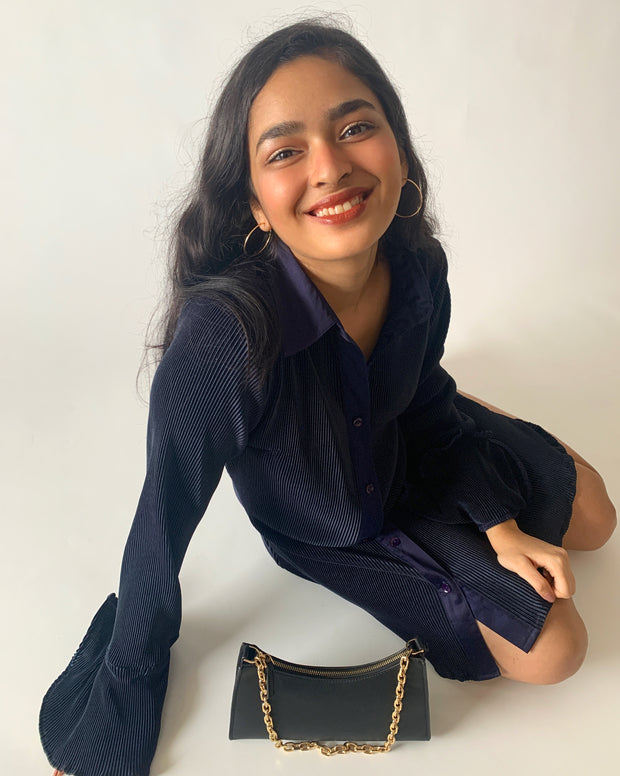 Back To School Oversized Shirt Dress