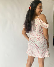 Bandhni Silk Mini Dress