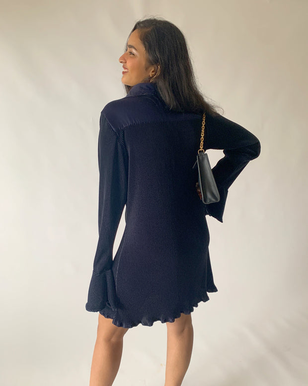 Back To School Oversized Shirt Dress