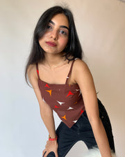 Brown Motifs Top