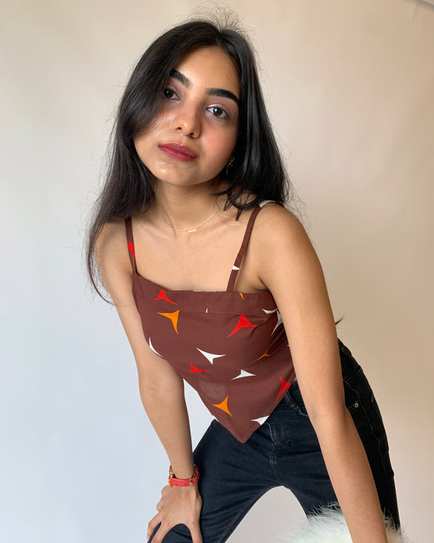 Brown Motifs Top