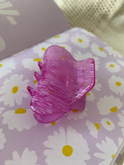 90s Nostalgia Hair Clip // Purple
