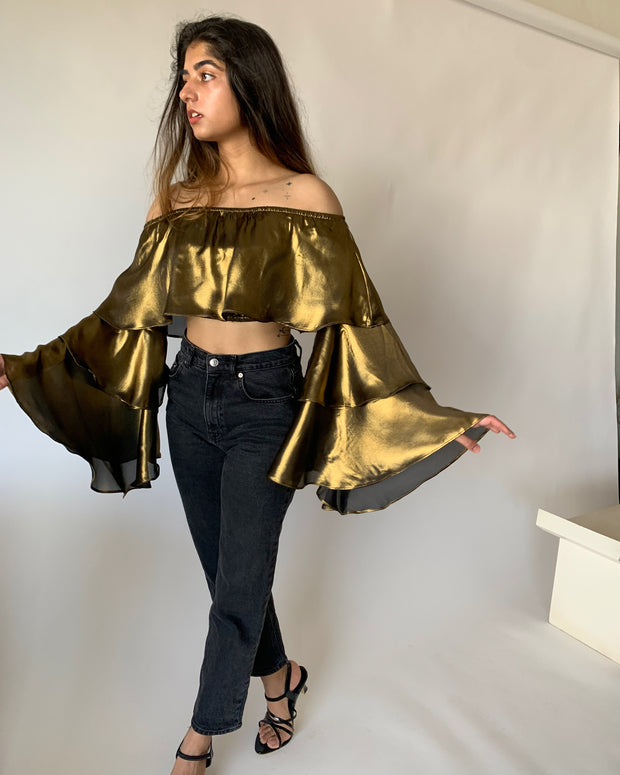Milano Club Ruffles Top