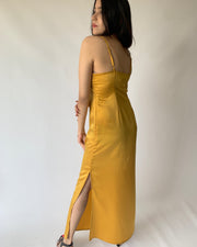 Milano Satin Maxi Dress