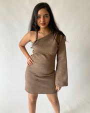 Suede Mini Dress