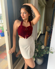 Velvet Heart Crop