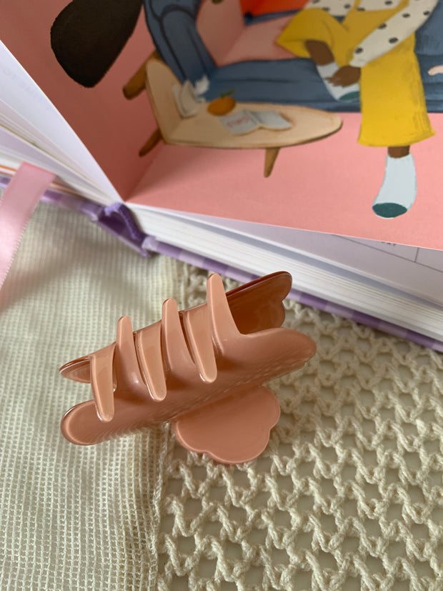 90s Nostalgia Hair Clip // Nude Pink