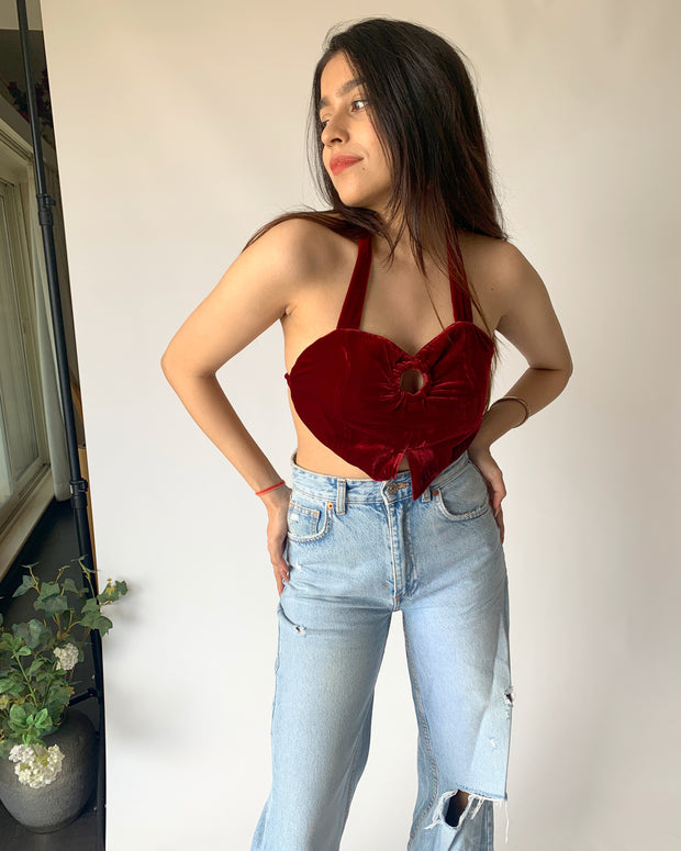 Velvet Heart Crop