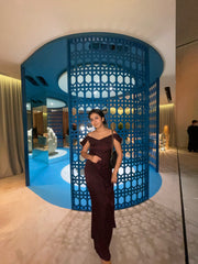 Bandhni Silk Dress
