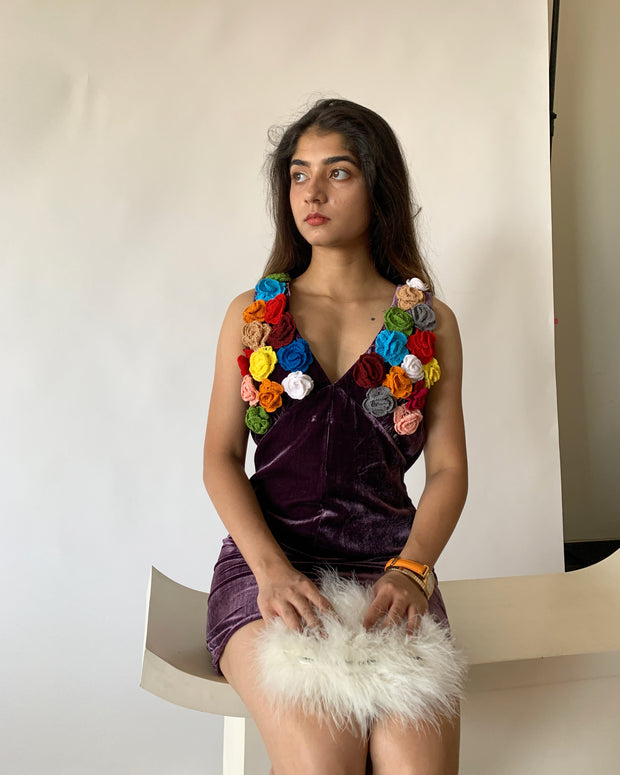 Velvet Dreams Mini Dress