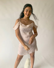 Bandhni Silk Mini Dress
