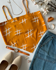 Yellow Knotted Top