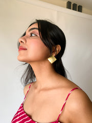 Vintage Stained Studs - Diamond