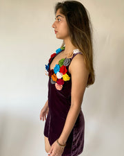 Velvet Dreams Mini Dress
