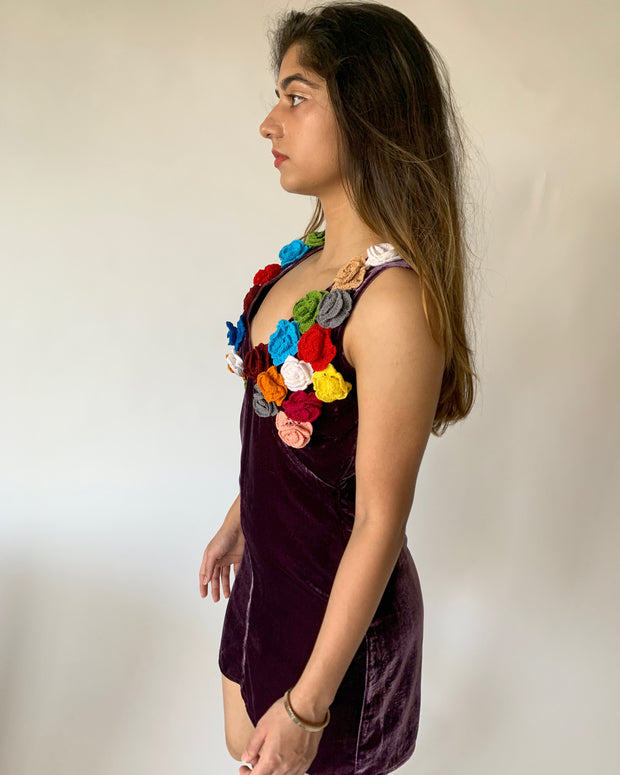 Velvet Dreams Mini Dress