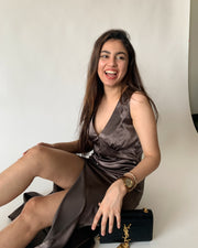 Milano Satin Dress