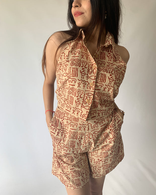 Block Print Co-ord Set