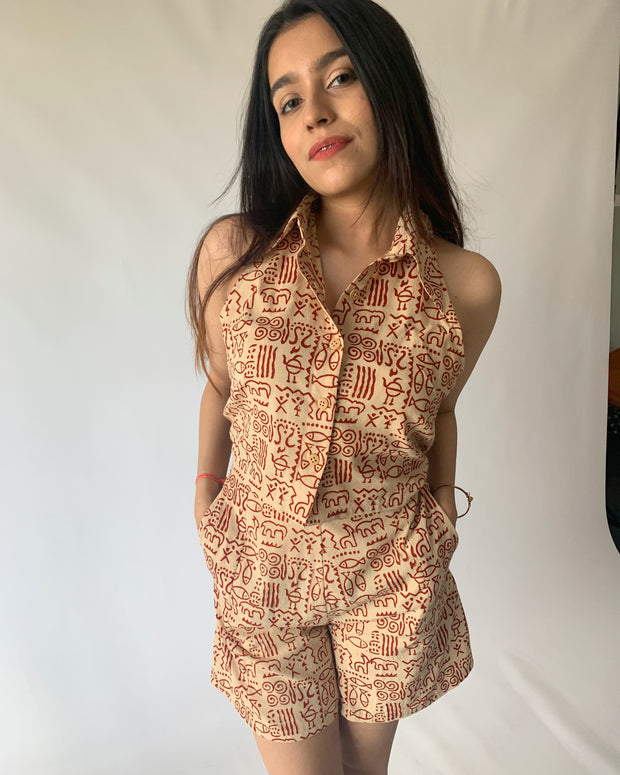 Block Print Co-ord Set