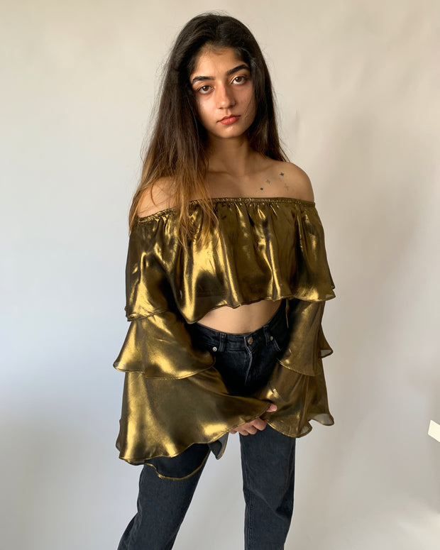Milano Club Ruffles Top