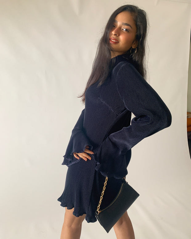 Back To School Oversized Shirt Dress