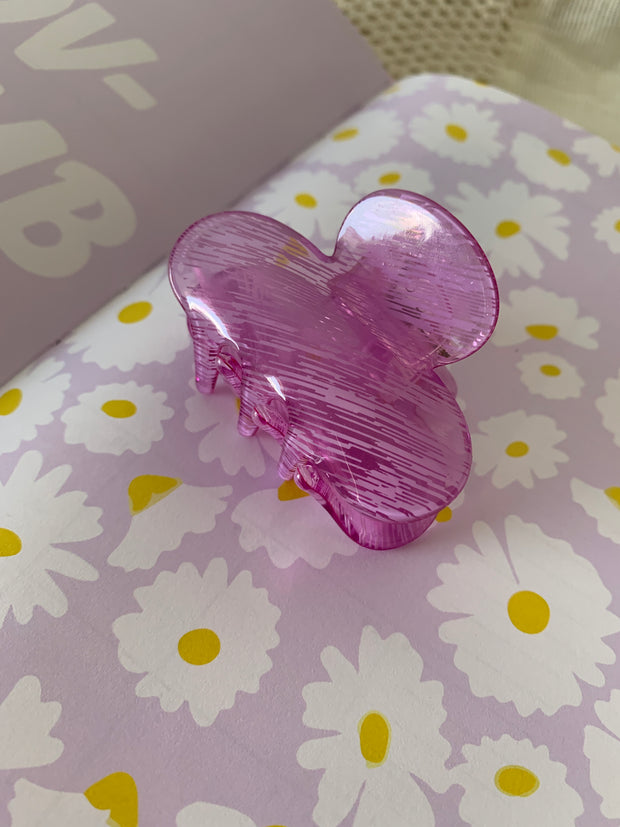 90s Nostalgia Hair Clip // Purple