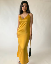 Milano Satin Maxi Dress