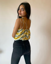 Puff Up Crop Blouse