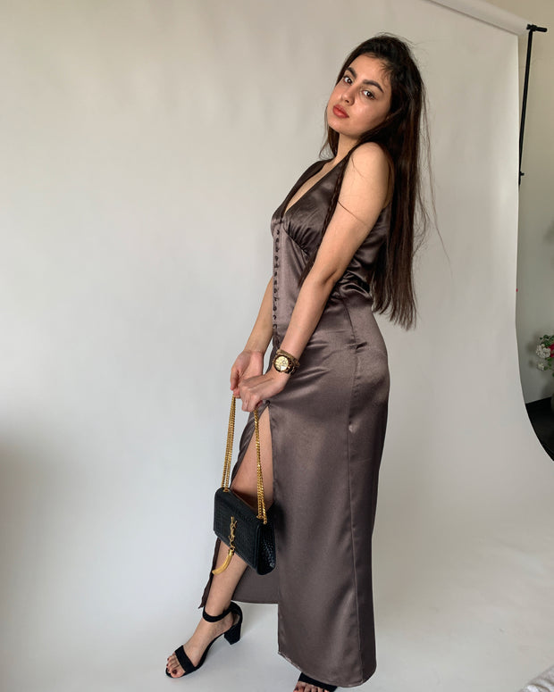 Milano Satin Dress