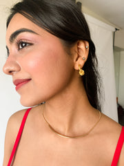 Petite Gold Hoops