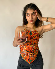 Yacht Drinks Halter Neck Top
