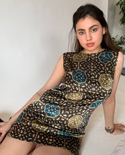 Silk Lounge Mini Dress