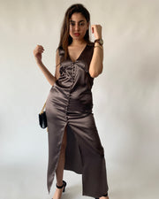 Milano Satin Dress