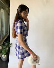 Cotton Checkered Co-ord Set