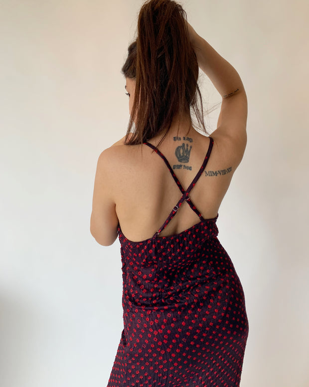 Cowl Neck Maxi Dress