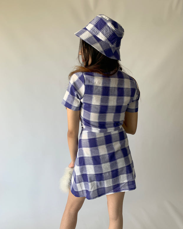 Cotton Checkered Co-ord Set