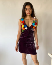 Velvet Dreams Mini Dress