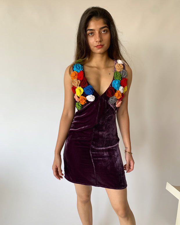 Velvet Dreams Mini Dress